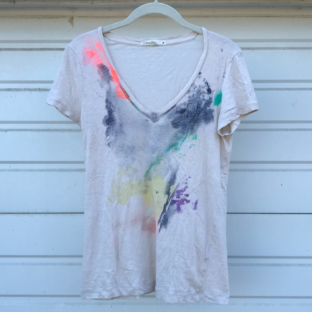 J Crew V Neck T-Shirt